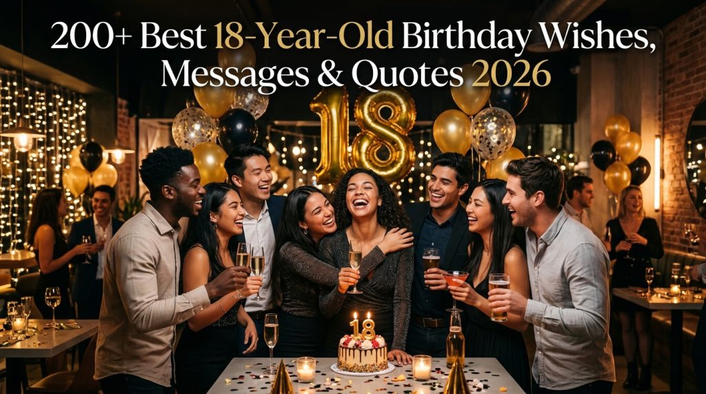 18 year old Birthday Wishes