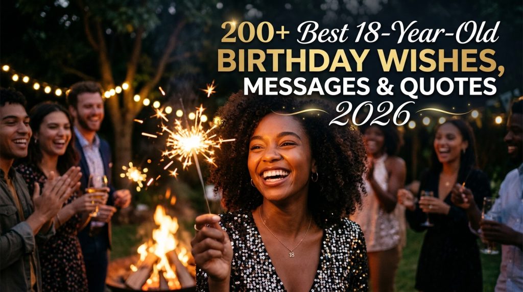18 year old Birthday Wishes