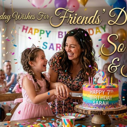 350+ Birthday Wishes For Friends' Daughter So Cute & Sweet.