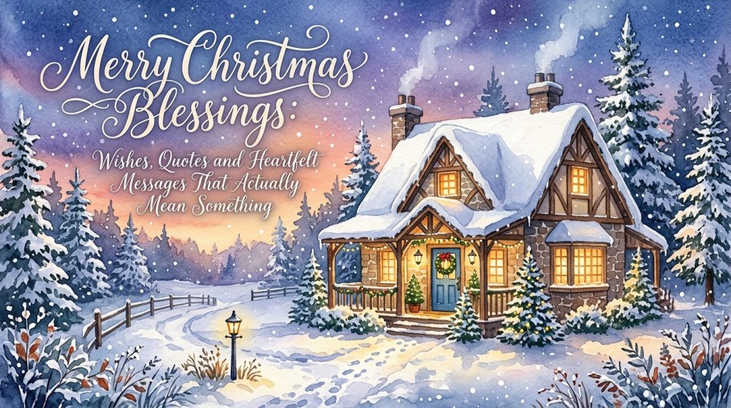 Merry Christmas Blessings