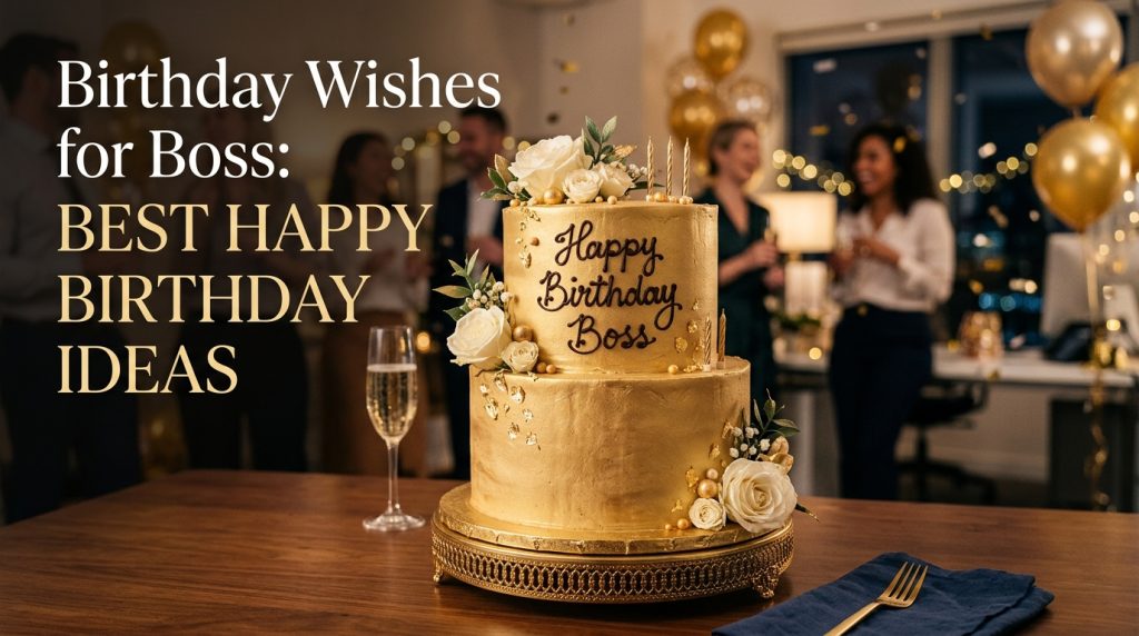 Birthday Wishes for Boss