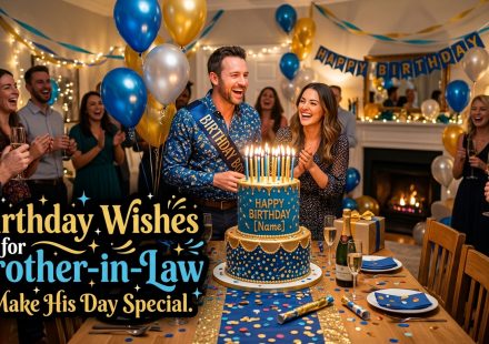 Birthday Wishes for Brother-in-Law to Make His Day Special.