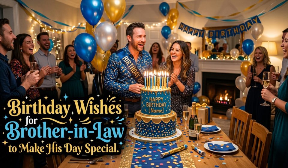 Birthday Wishes for Brother-in-Law to Make His Day Special.