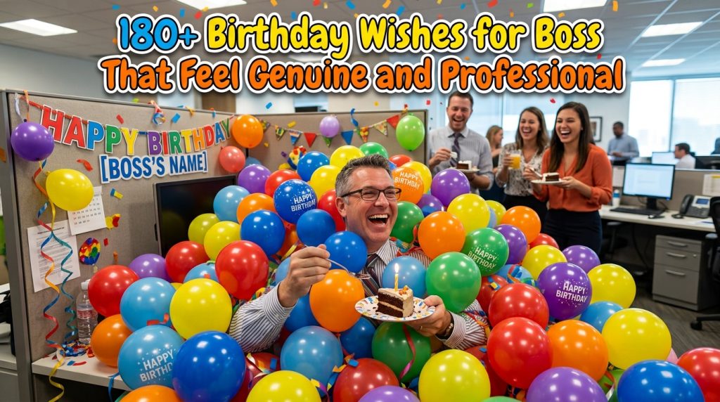 Birthday Wishes for Boss