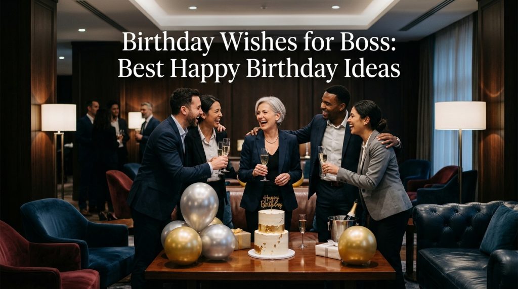 Birthday Wishes for Boss