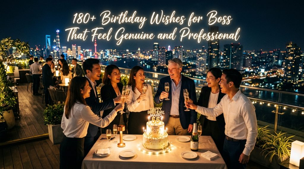 Birthday Wishes for Boss