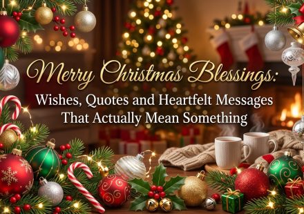 Merry Christmas Blessings, Wishes, Quotes & Heartfelt Messages