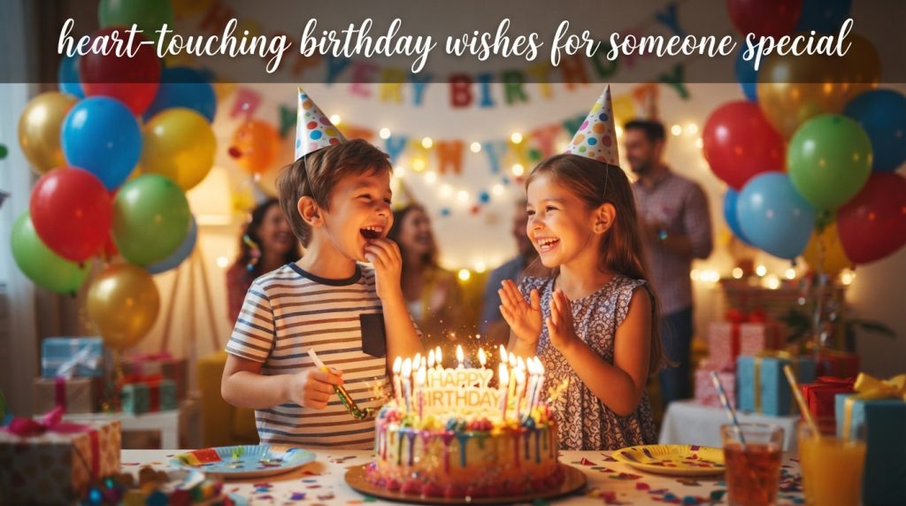heart-touching birthday wishes for someone special