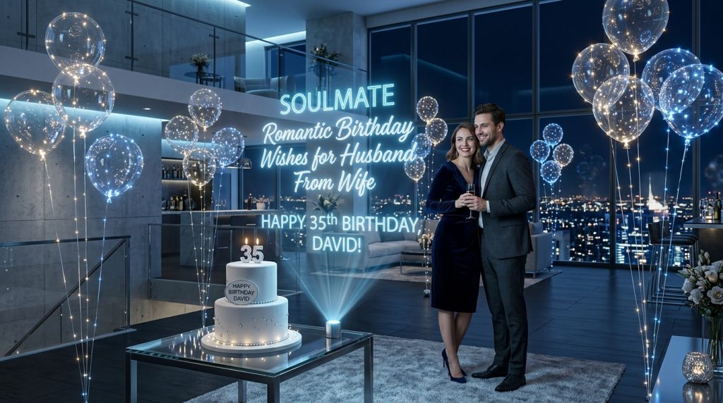 Romantic Birthday Wishes for Husband