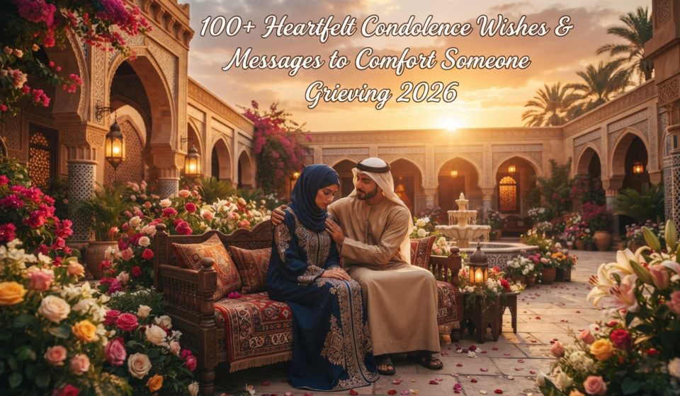 100+ Heartfelt Condolence Wishes & Messages to Comfort Someone Grieving 2026.