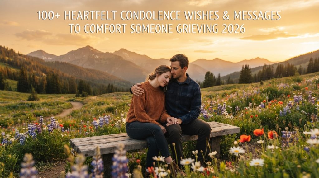 Heartfelt Condolence Wishes & Messages