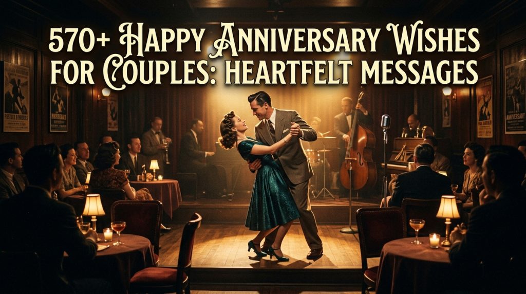 Happy Anniversary Wishes for Couples