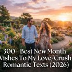 300+ Best New Month Wishes To My Love/Crush Romantic Texts (2026)
