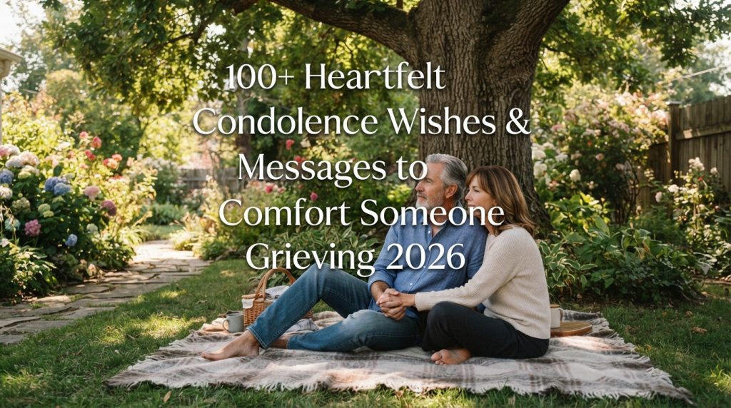 Heartfelt Condolence Wishes & Messages