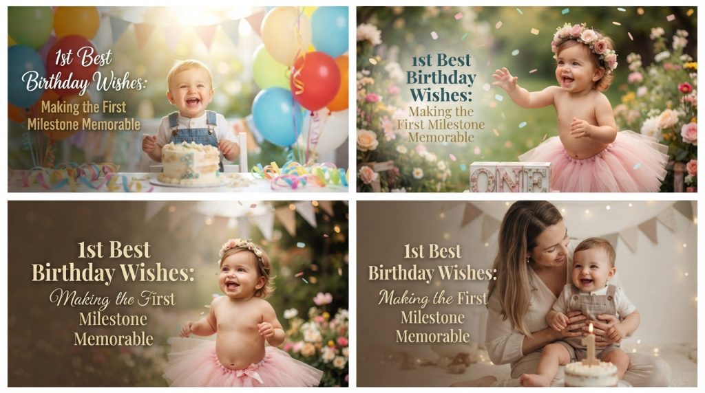 1st Birthday Wishes  