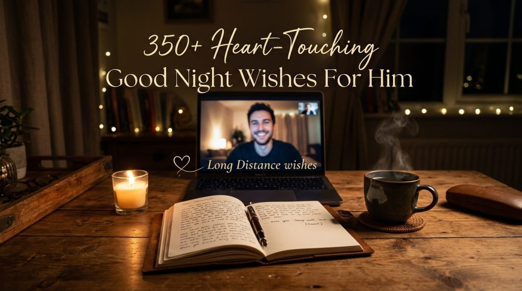 Good Night Wishes for Him Long Distance