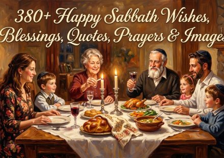 380+ Happy Sabbath Wishes, Blessings, Quotes, Prayers.