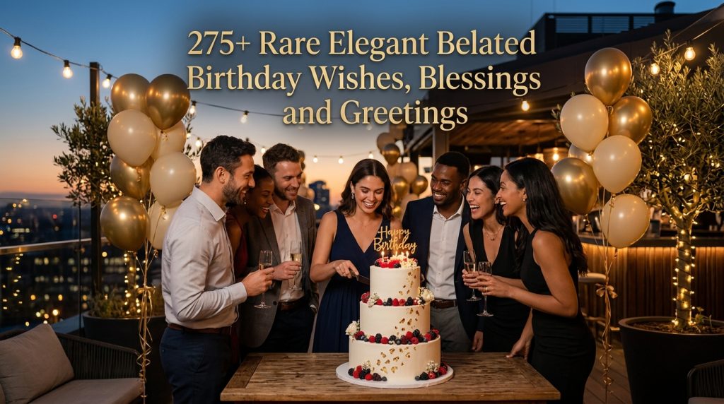 Belated Birthday Wishes