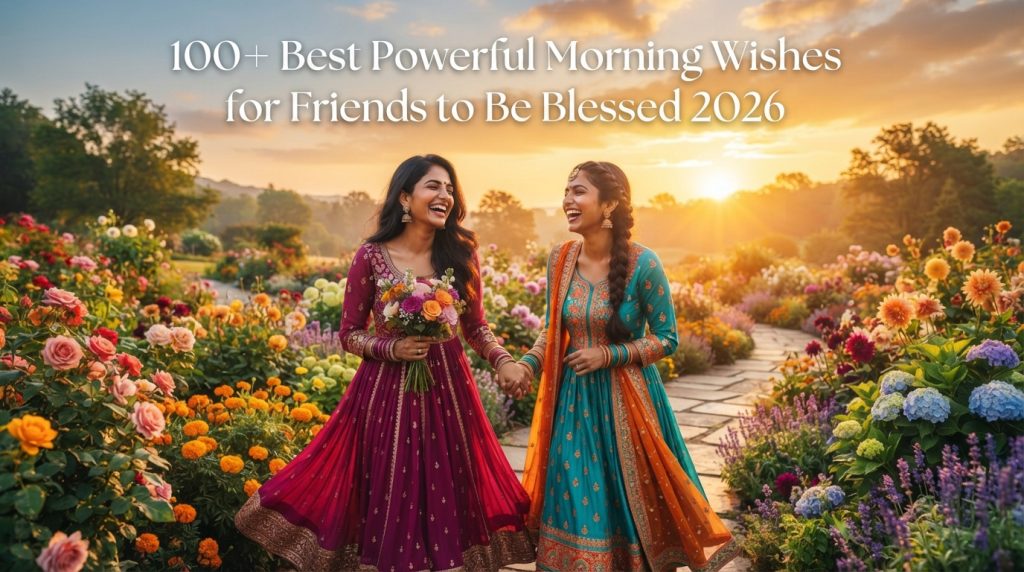 Powerful Morning Wishes for Friends