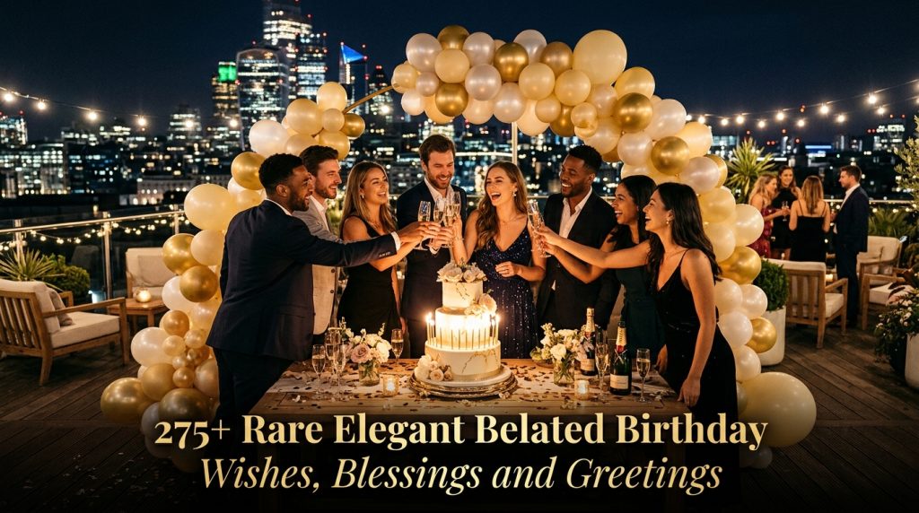 Belated Birthday Wishes