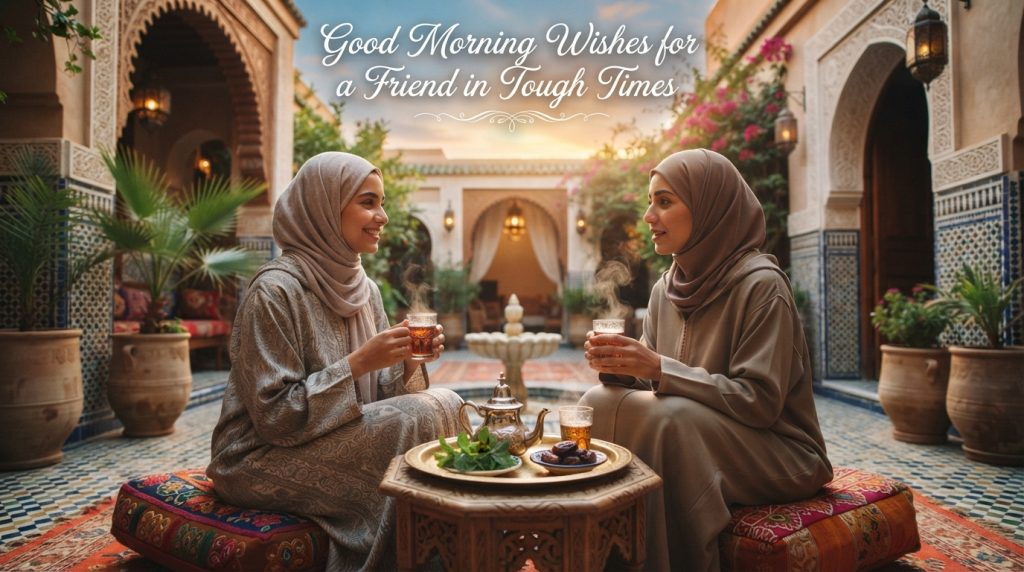 Good Morning Wishes for a Friend in Tough Times