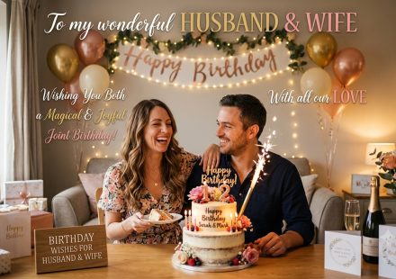 Top 200+ Heart Touching Birthday Wishes for Wife & Husband (Romantic, Funny, Short & Emotional) 2026.