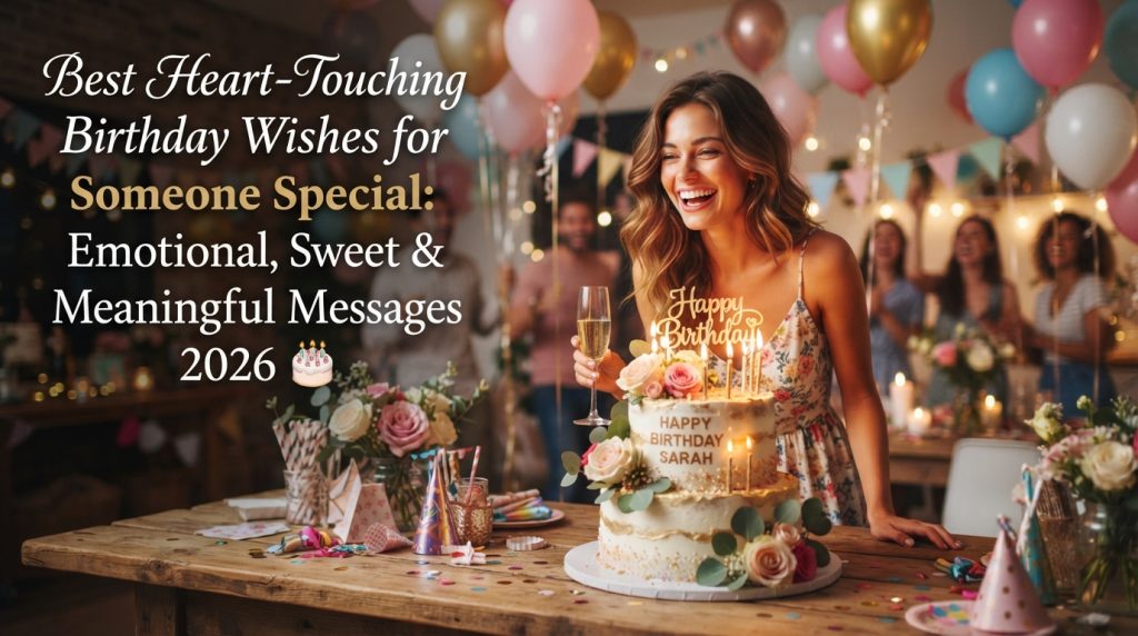  heart-touching birthday wishes for someone special