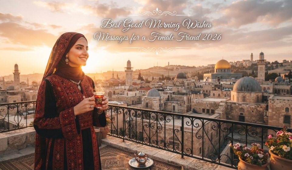 Best Good Morning Wishes Messages for a Female Friend 2026
