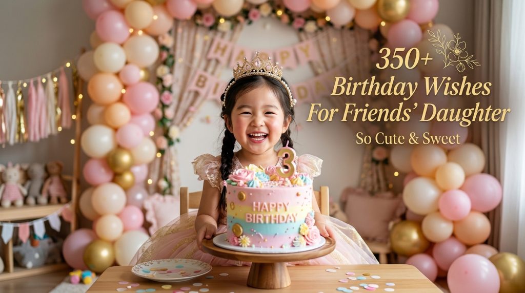 Birthday Wishes for Friend’s Daughter