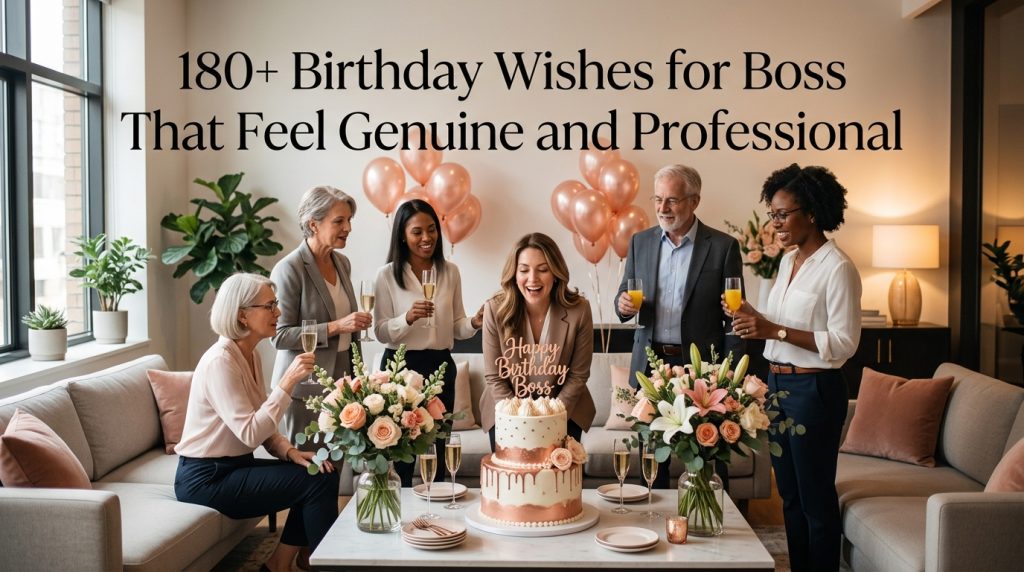 Birthday Wishes for Boss
