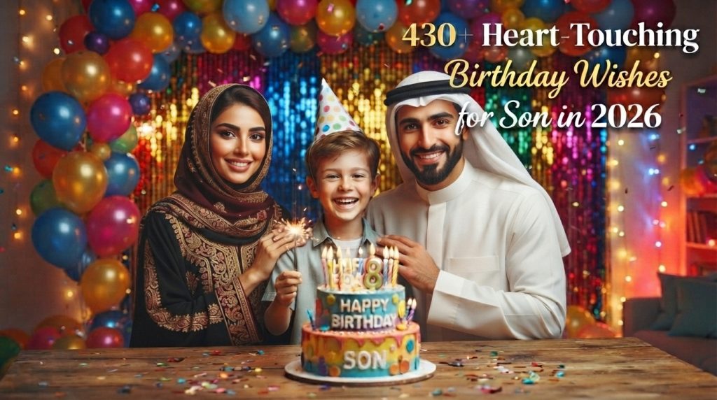 Heart-Touching Birthday Wishes for Son
