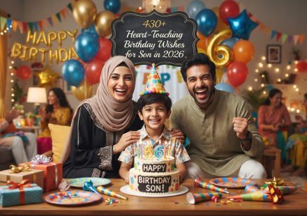 430+ Heart-Touching Birthday Wishes for Son in 2026