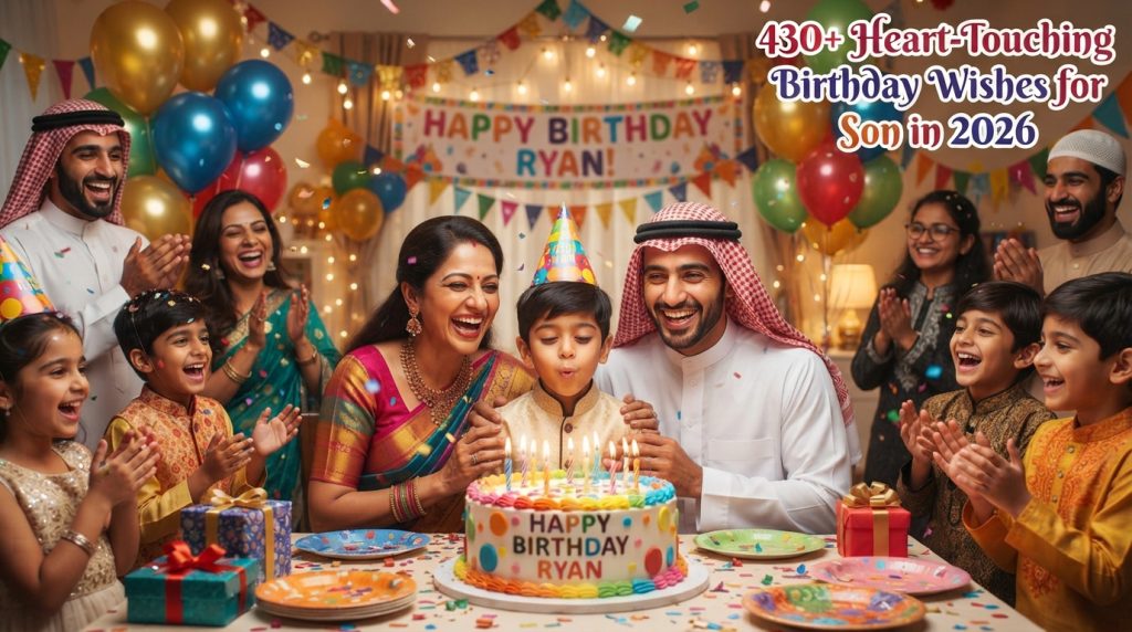 Heart-Touching Birthday Wishes for Son