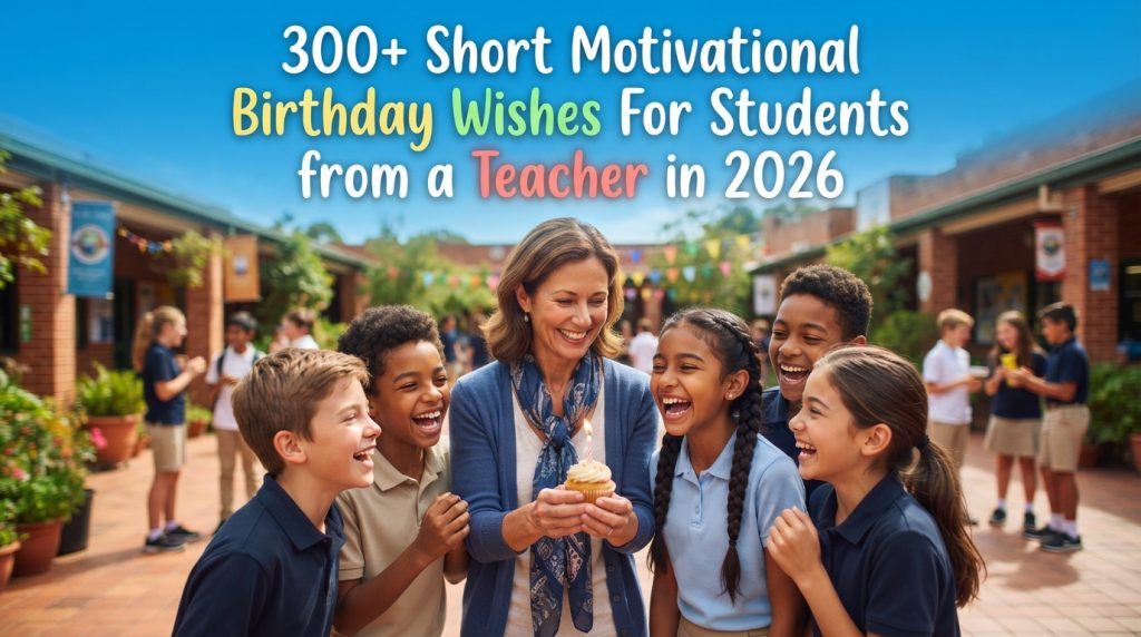 Motivational Birthday Wishes for Students