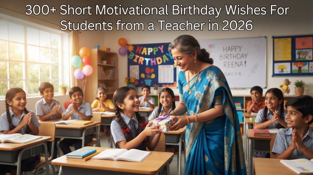 Motivational Birthday Wishes for Students