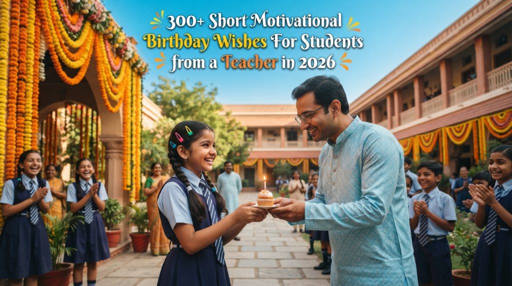 Motivational Birthday Wishes for Students