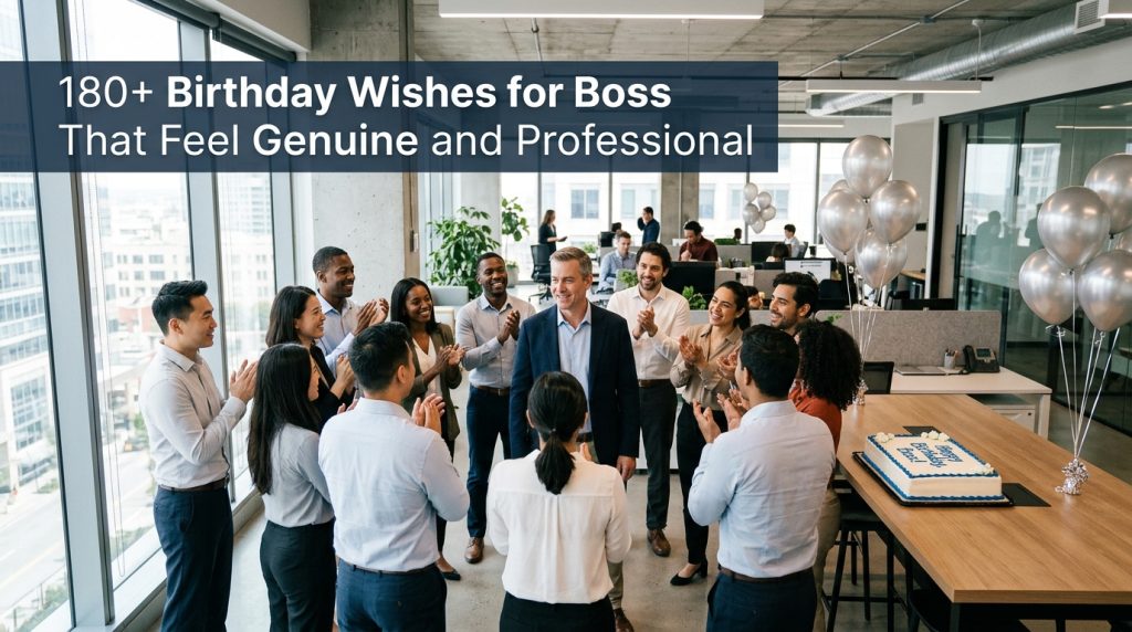 Birthday Wishes for Boss