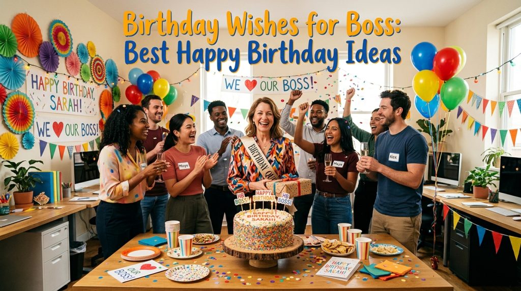 Birthday Wishes for Boss