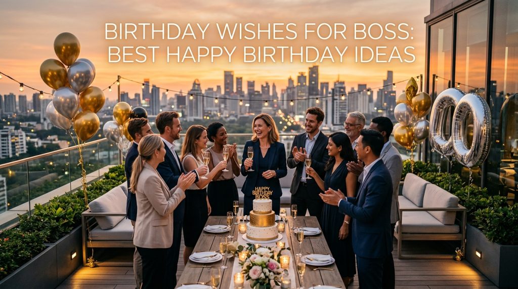 Birthday Wishes for Boss
