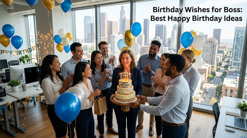 Birthday Wishes for Boss