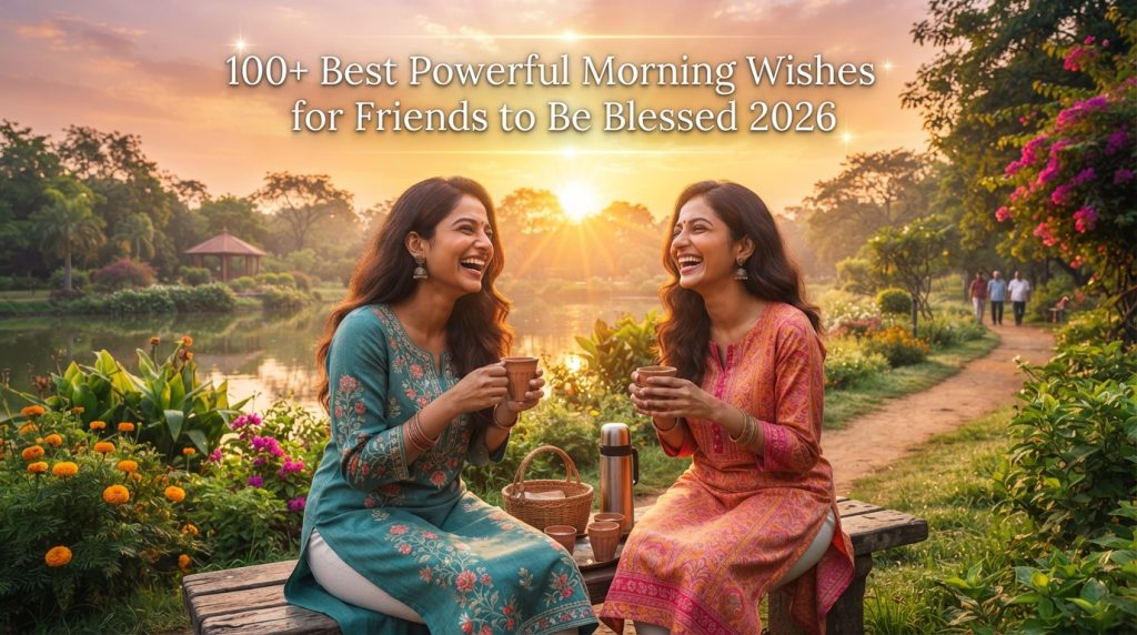 Powerful Morning Wishes for Friends  