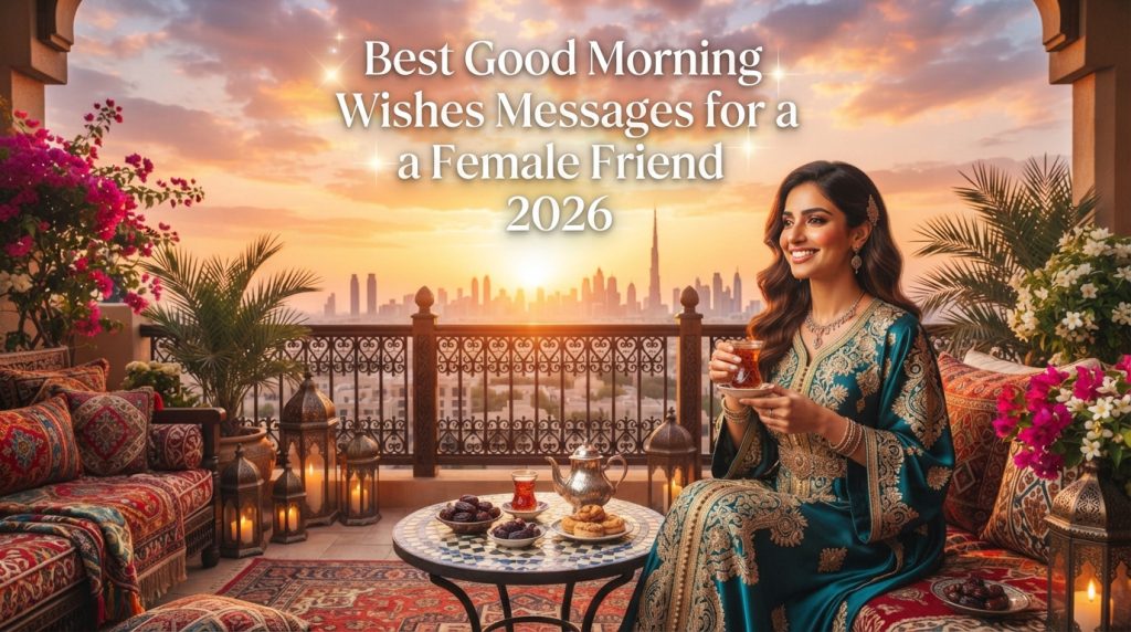 Good Morning Wishes for a Female Friend