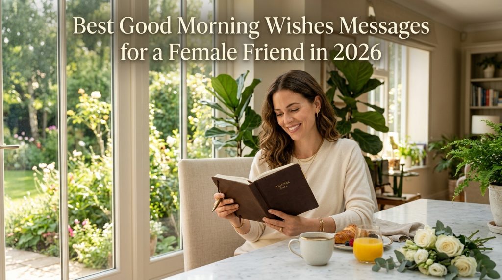 Good Morning Wishes for a Female Friend