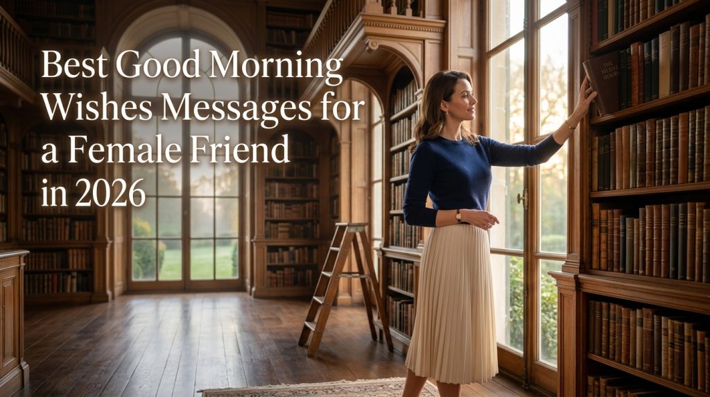 Good Morning Wishes for a Female Friend