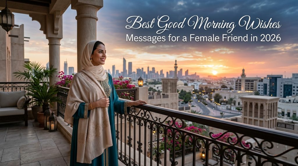 Good Morning Wishes for a Female Friend