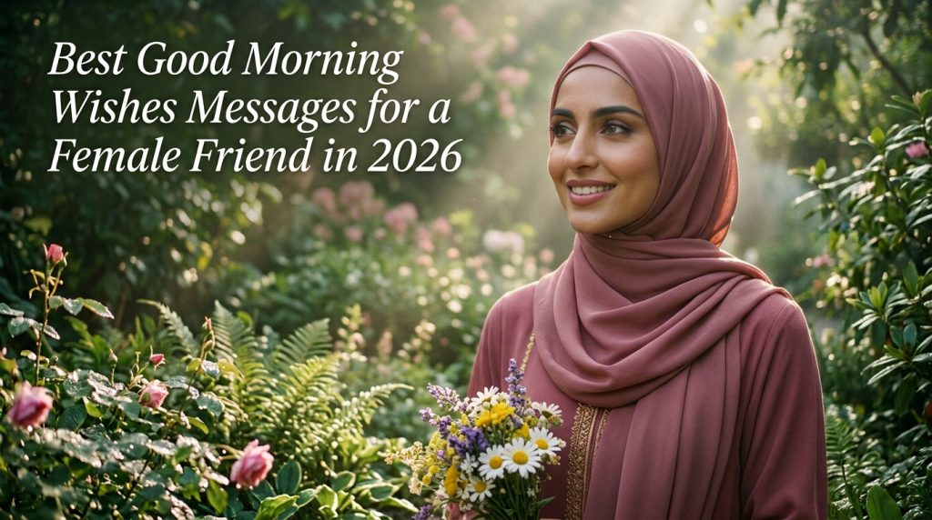 Good Morning Wishes for a Female Friend