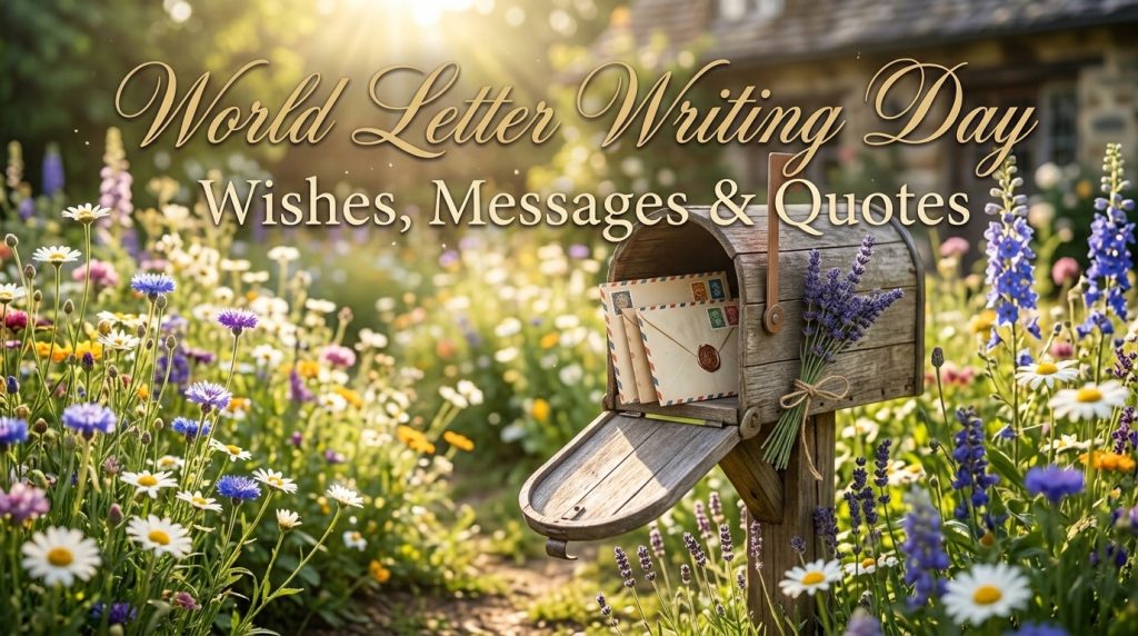 World Letter Writing Day Wishes