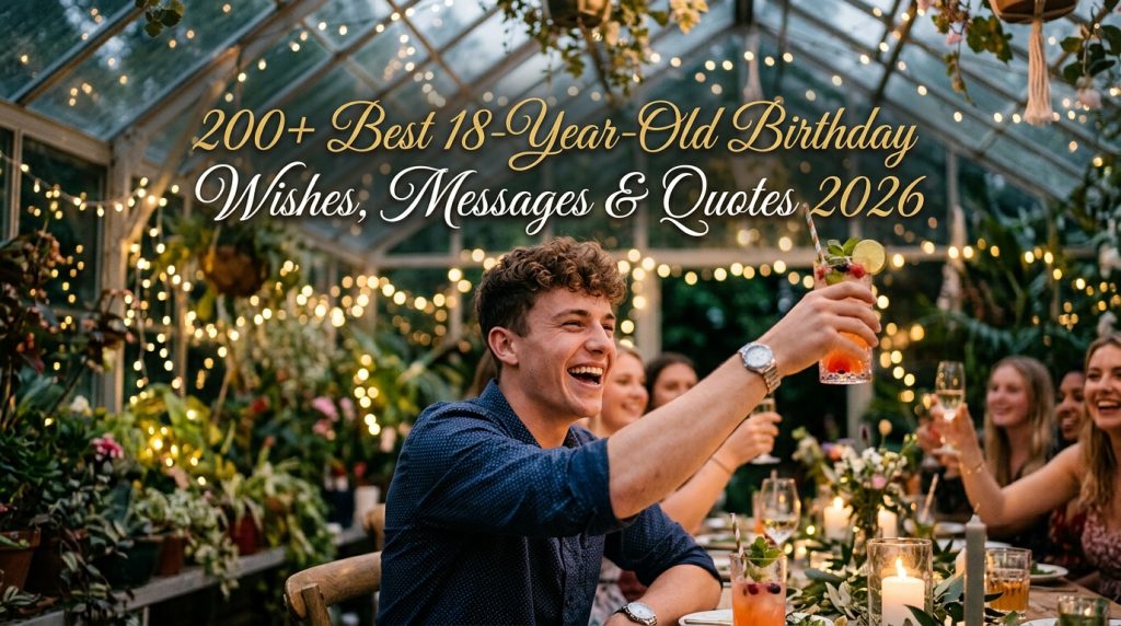 18 year old Birthday Wishes