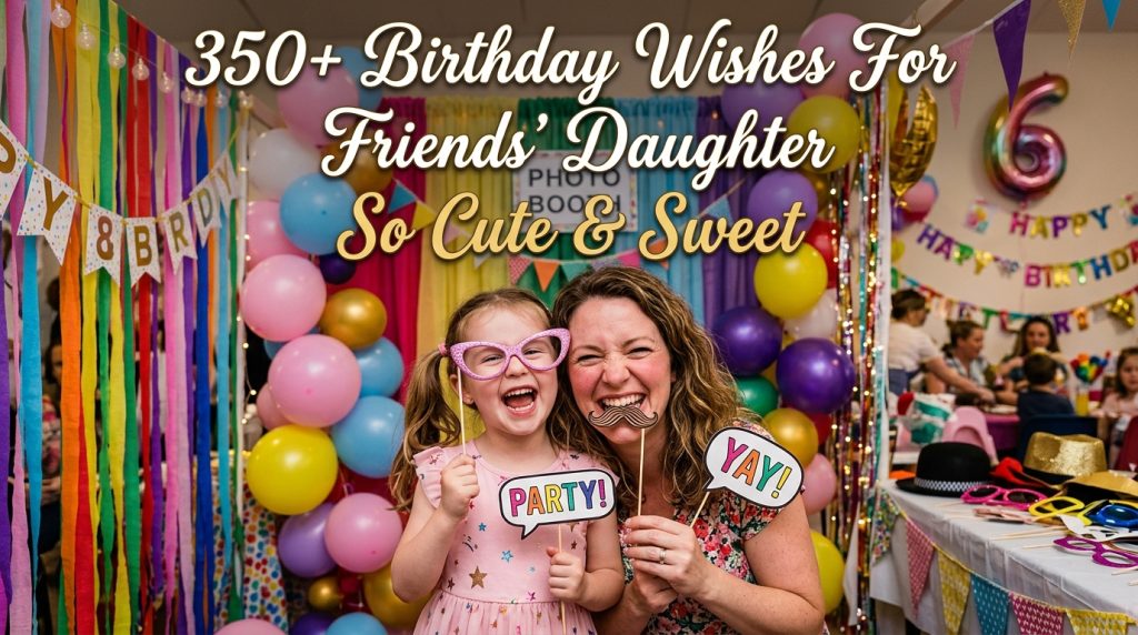  Birthday Wishes for Friend’s Daughter