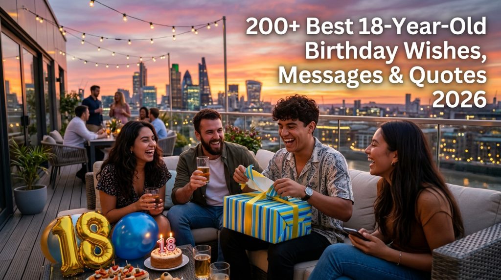 18 year old Birthday Wishes